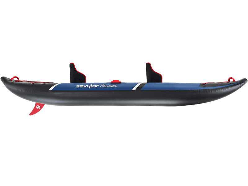 Laad de afbeelding in de Gallery-viewer, Huismerk Sevylor Charleston Opblaasbare Kajak