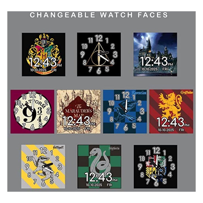 Laad de afbeelding in de Gallery-viewer, Accutime Smartwatch Harry Potter Zwart
