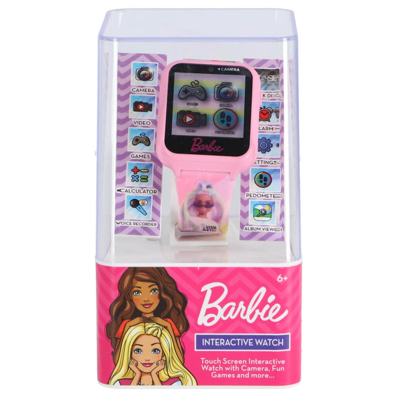 Laad de afbeelding in de Gallery-viewer, Barbie Interactief Horloge Roze
