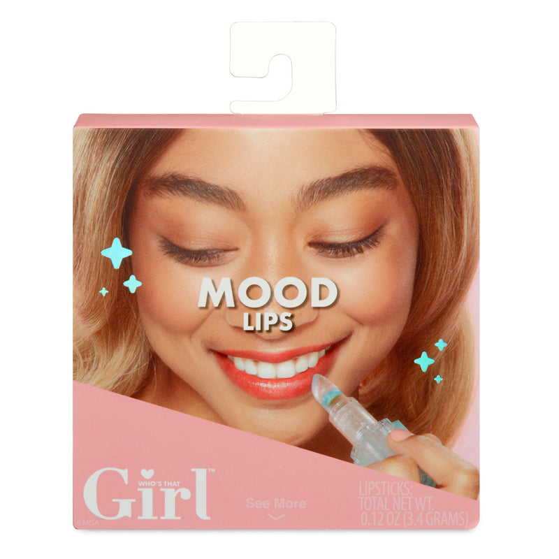 Laad de afbeelding in de Gallery-viewer, Mga Who&#039;S That Girl Mood Lips Lippenstift Met Sleutelhangers Assorti
