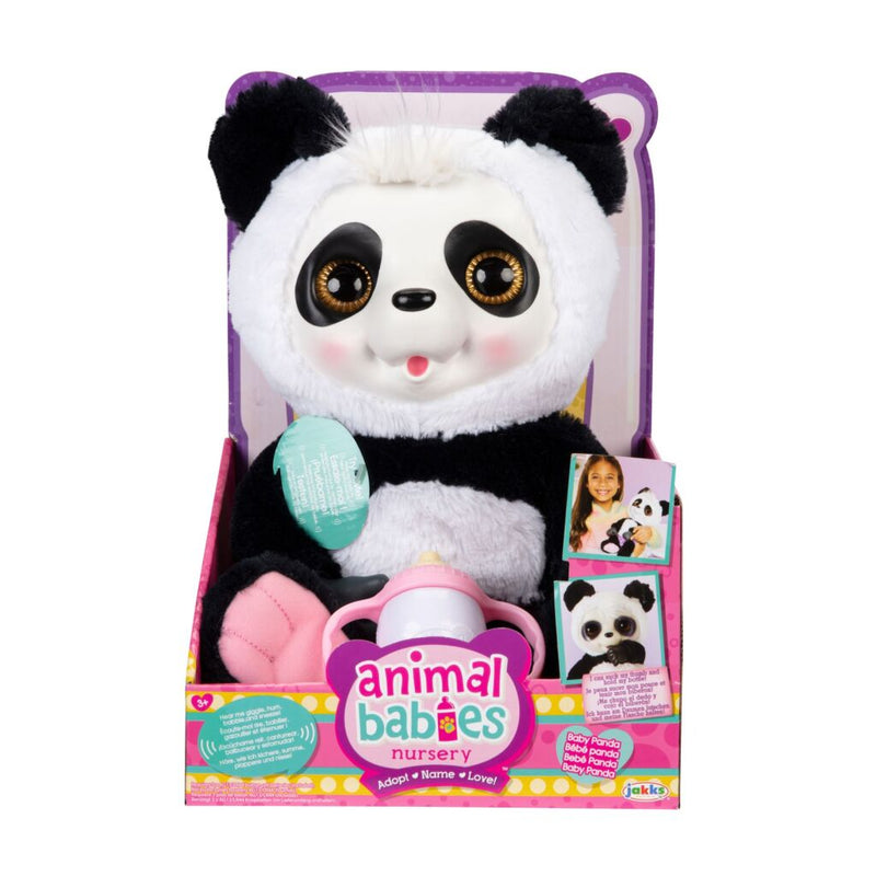 Laad de afbeelding in de Gallery-viewer, Jakks Animal Babies Panda + Geluid
