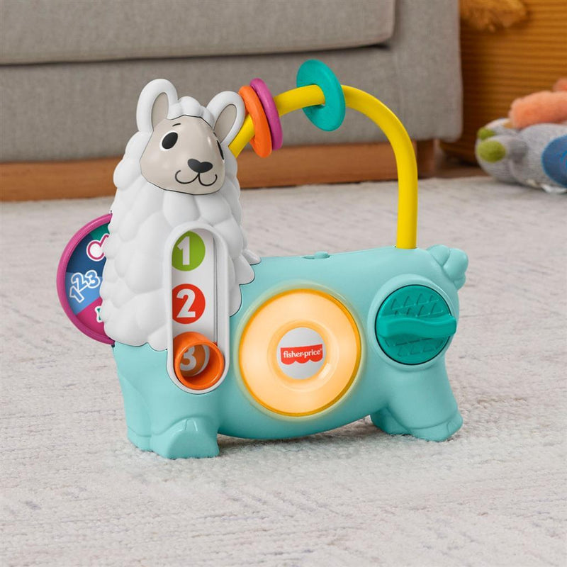 Laad de afbeelding in de Gallery-viewer, Fisher Price Linkimals 123 Activiteit Lama + Licht En Geluid
