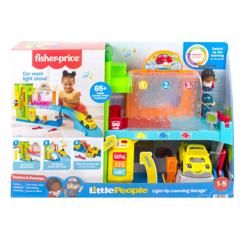 Laad de afbeelding in de Gallery-viewer, Fisher Price Little People Garage + Licht En Geluid
