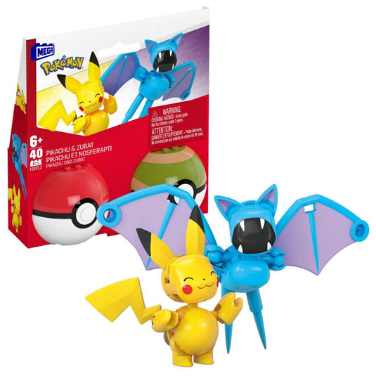 Pokemon PokÉMon Mega Pikachu En Zubat