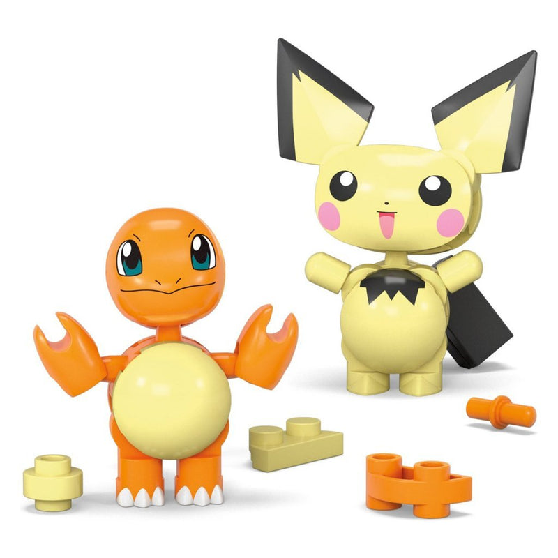 Laad de afbeelding in de Gallery-viewer, Pokemon Pok&Eacute;Mon Mega Charmander En Pichu
