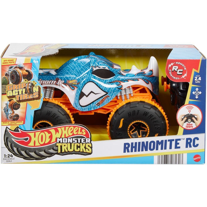 Mattel Hot Wheels Rc Monster Truck Rhinomite 1:24