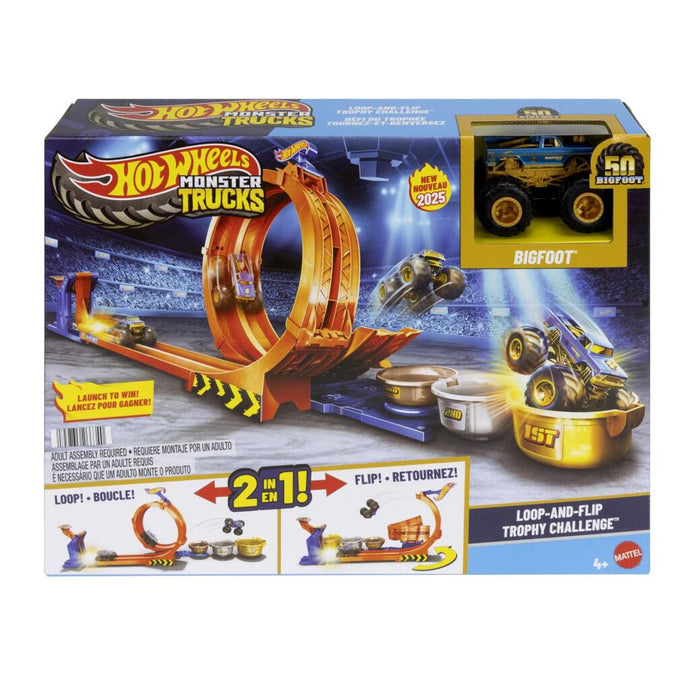 Mattel Hot Wheels Monstertrucks Loopingbaan
