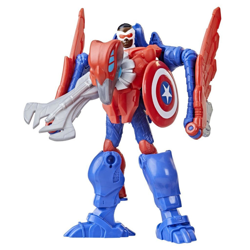 Laad de afbeelding in de Gallery-viewer, Marvel Mech Strike Captain America 10 Cm
