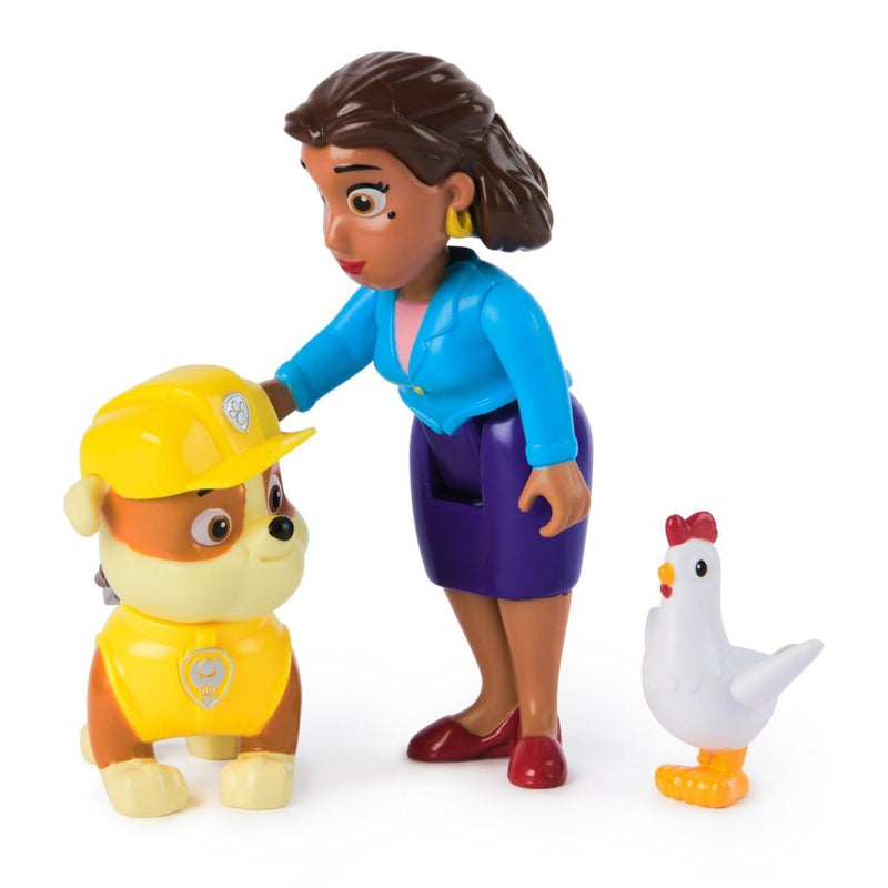 Laad de afbeelding in de Gallery-viewer, Paw Patrol Hero Pups Rubble + Burgemeester Goodway
