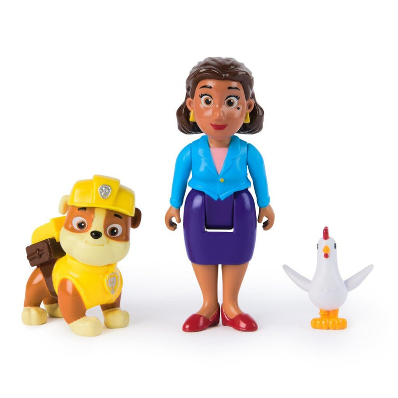 Laad de afbeelding in de Gallery-viewer, Paw Patrol Hero Pups Rubble + Burgemeester Goodway
