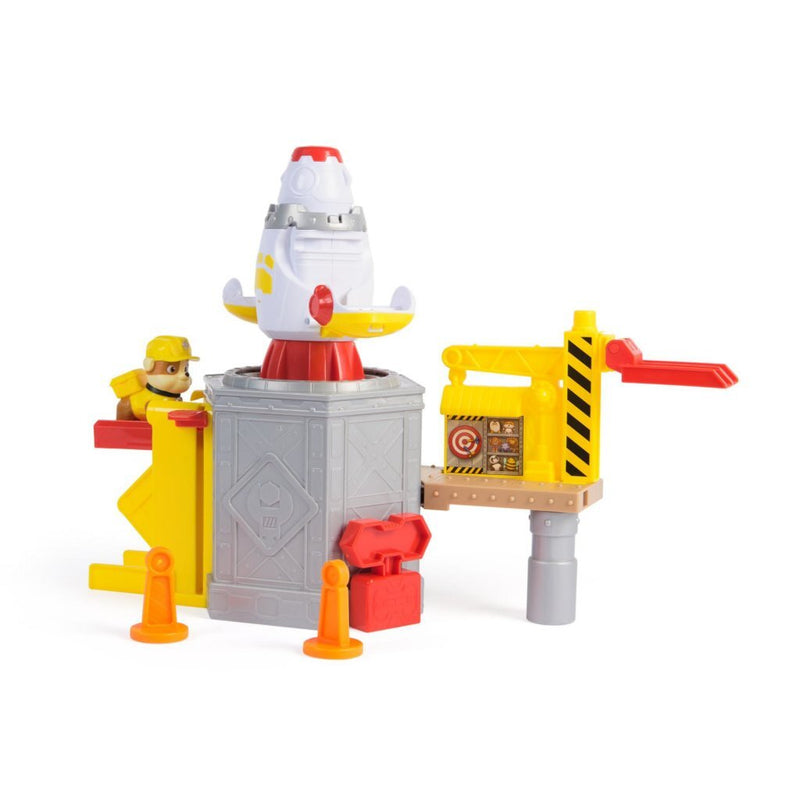 Laad de afbeelding in de Gallery-viewer, Paw Patrol Rubble &Amp; Crew Launch And Spin Spaceship
