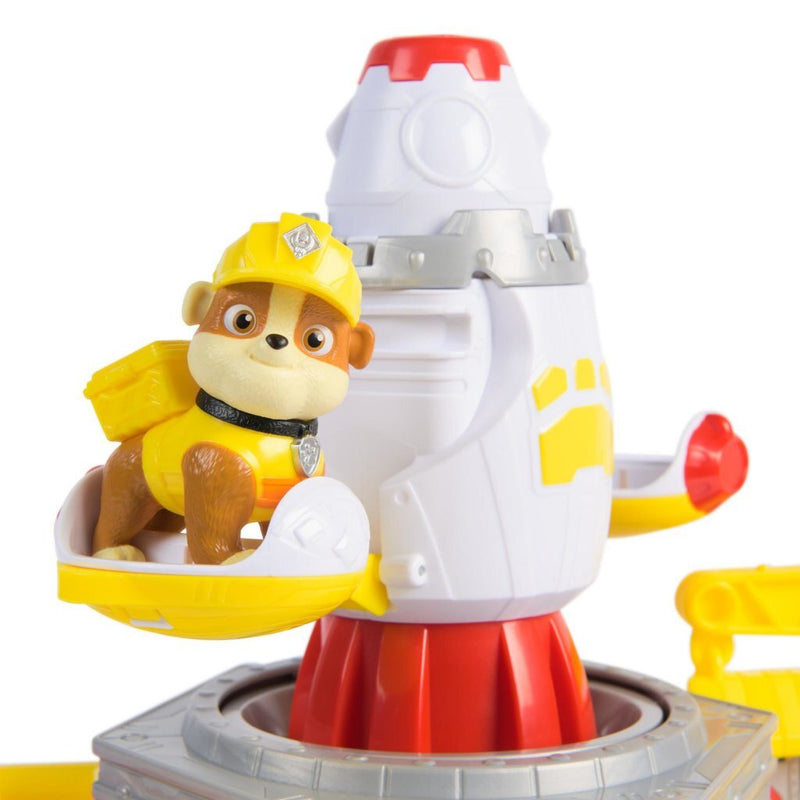 Laad de afbeelding in de Gallery-viewer, Paw Patrol Rubble &Amp; Crew Launch And Spin Spaceship
