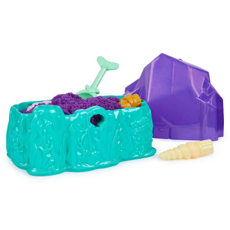 Laad de afbeelding in de Gallery-viewer, Kinetic Sand Mermaid Crystal Playset
