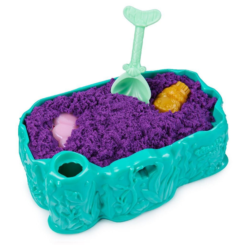 Laad de afbeelding in de Gallery-viewer, Kinetic Sand Mermaid Crystal Playset
