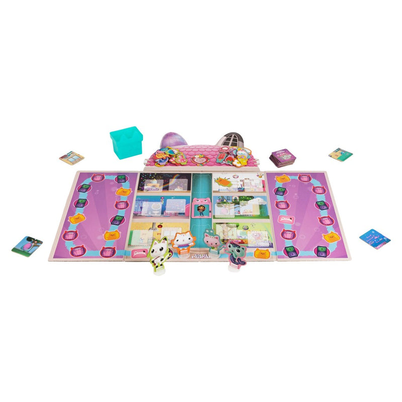 Laad de afbeelding in de Gallery-viewer, Gabby&#39;s Dollhouse Gabby&#039;S Dollhouse Meow-Mazing Bordspel
