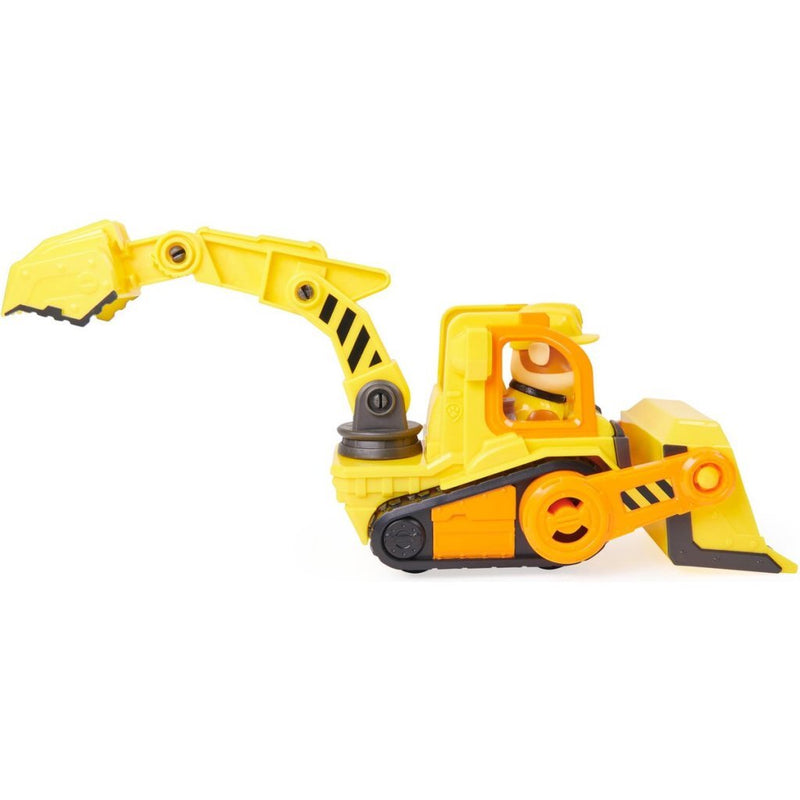 Laad de afbeelding in de Gallery-viewer, Paw Patrol Rubble &Amp; Crew Rubble&Rsquo;S Bulldozer + Figuur
