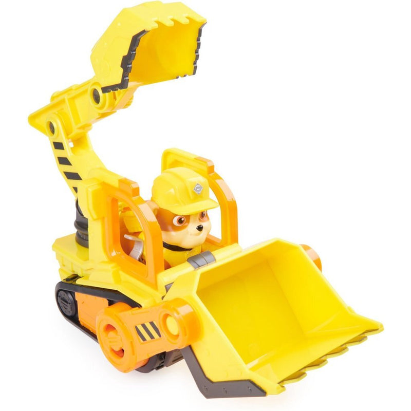 Laad de afbeelding in de Gallery-viewer, Paw Patrol Rubble &Amp; Crew Rubble&Rsquo;S Bulldozer + Figuur
