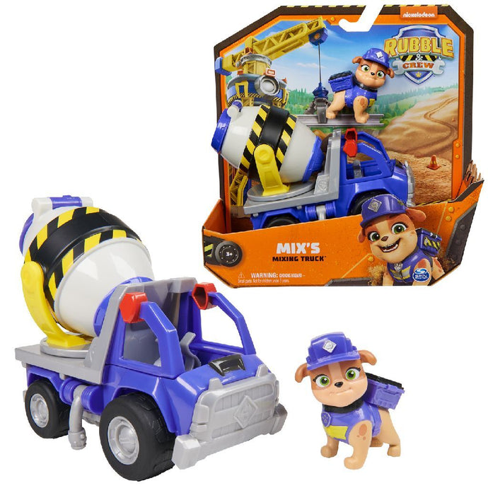 Paw Patrol Rubble And Crew Cementwagen