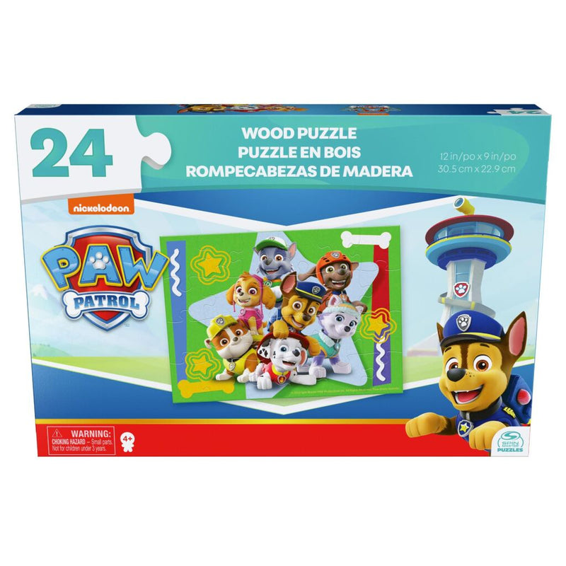 Laad de afbeelding in de Gallery-viewer, Paw Patrol Houten Puzzel 24 Stukjes
