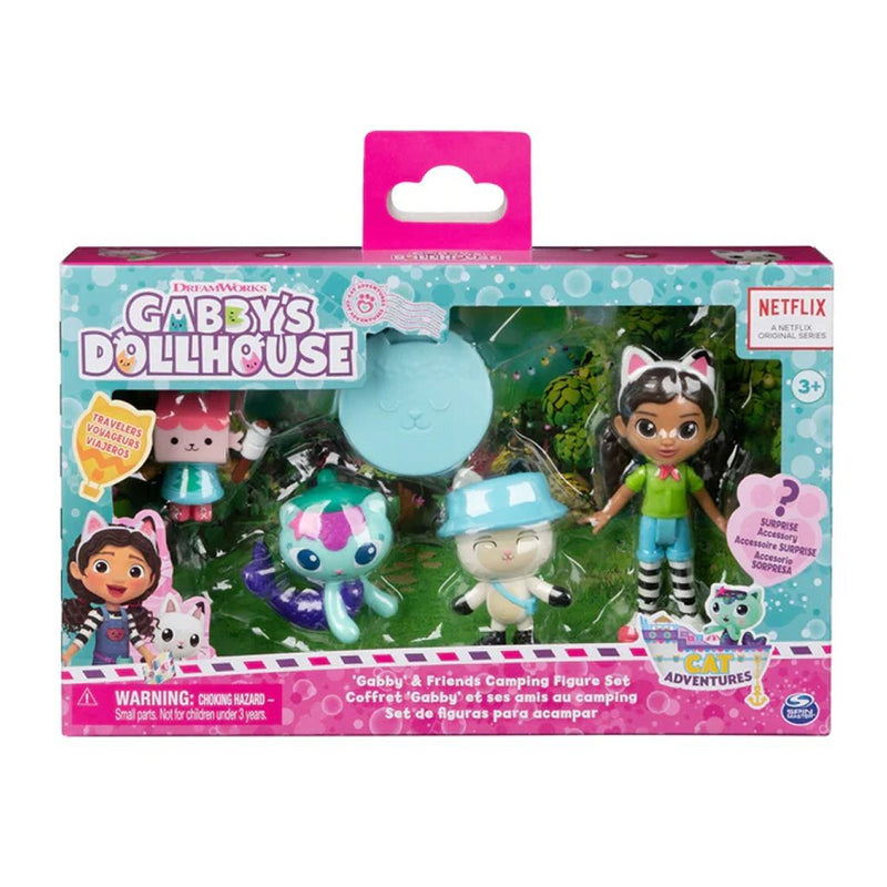 Laad de afbeelding in de Gallery-viewer, Gabby&#39;s Dollhouse Gabby&#039;S Poppenhuis Camping Figuurtjes
