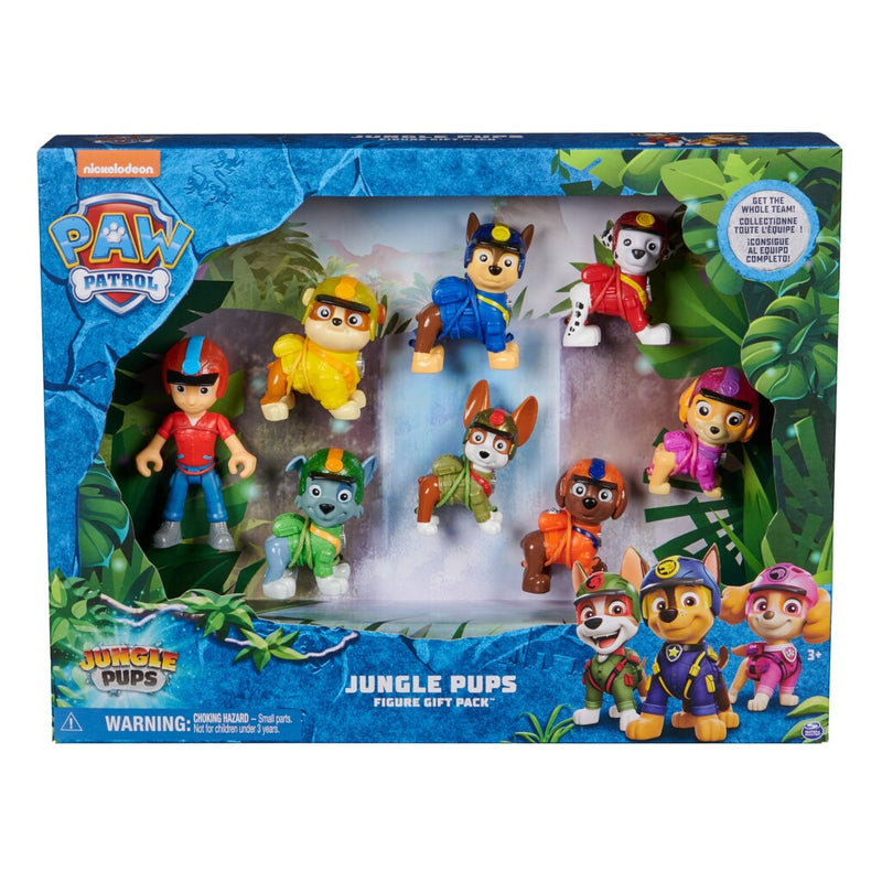 Laad de afbeelding in de Gallery-viewer, Paw Patrol Jungle Pups Figuren 8-Delig
