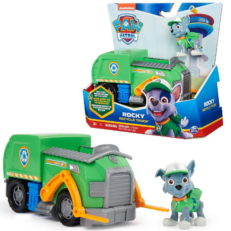 Laad de afbeelding in de Gallery-viewer, Paw Patrol Rocky Vuilniswagen
