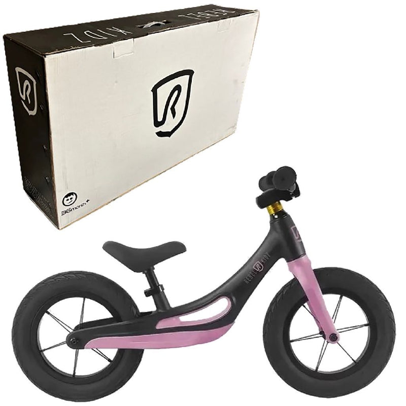 Laad de afbeelding in de Gallery-viewer, Rebel Kidz Loopfiets Zwart/Roze
