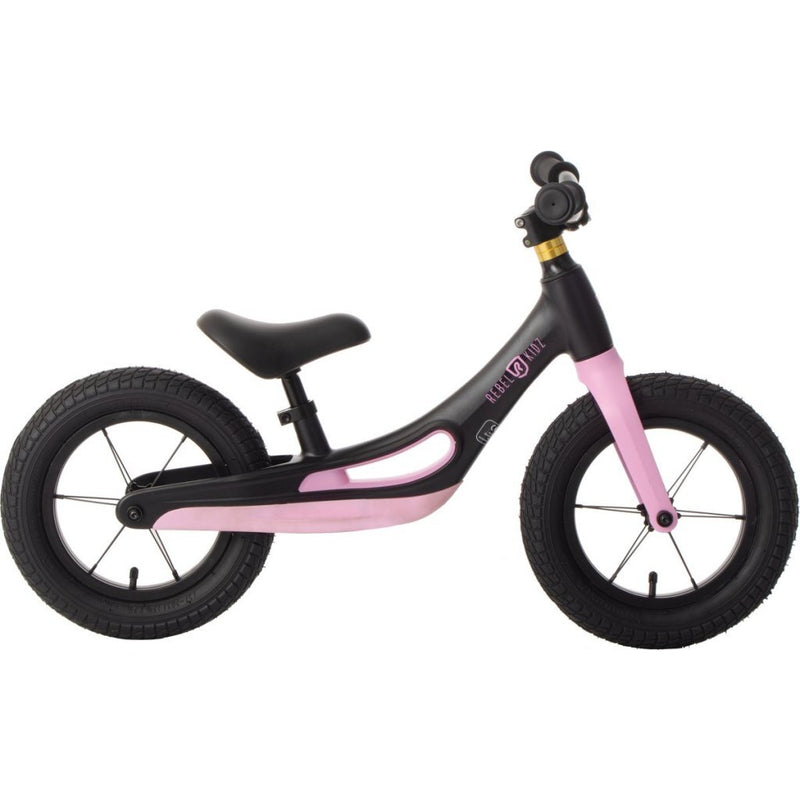 Laad de afbeelding in de Gallery-viewer, Rebel Kidz Loopfiets Zwart/Roze
