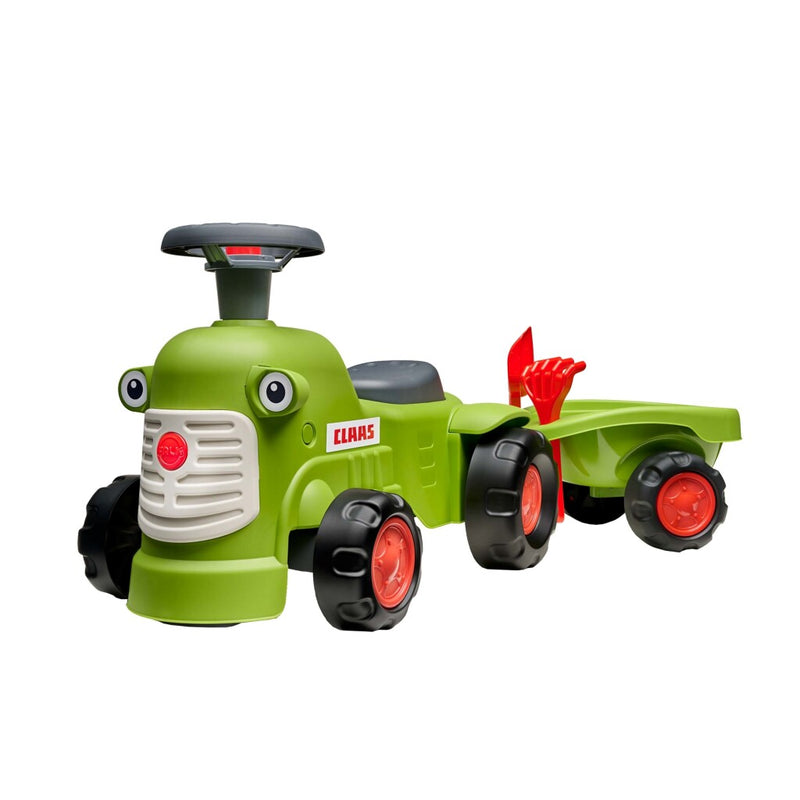 Laad de afbeelding in de Gallery-viewer, Falk Claas Looptractor Vintage Set Groen
