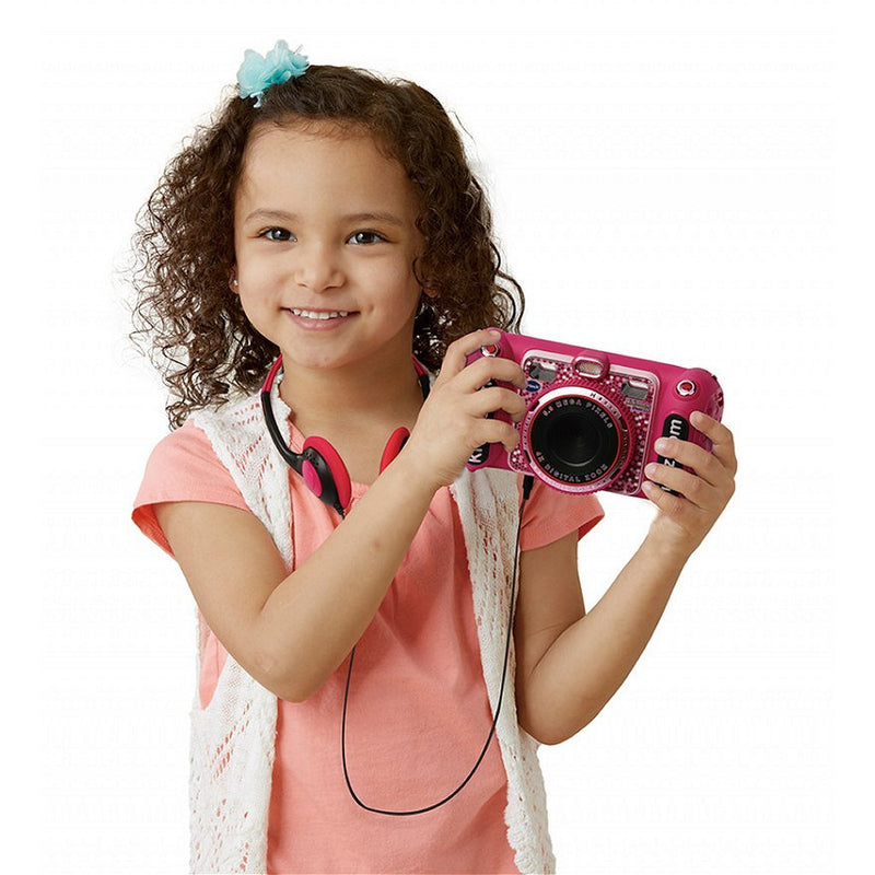 Laad de afbeelding in de Gallery-viewer, Vtech Kidizoom Duo Dx Roze + Licht En Geluid
