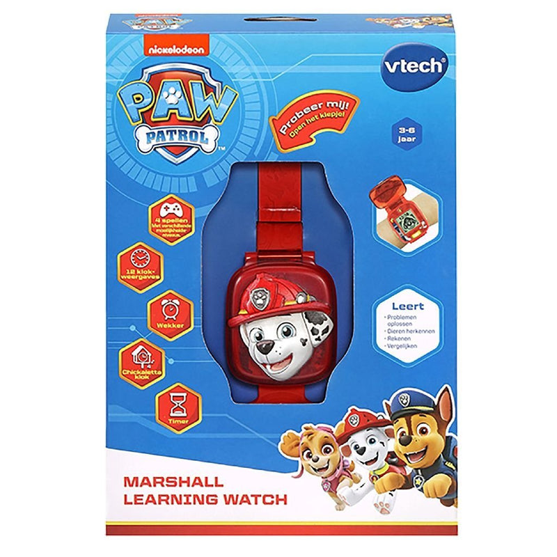Laad de afbeelding in de Gallery-viewer, Vtech Paw Patrol Learning Watch Marshall + Licht En Geluid
