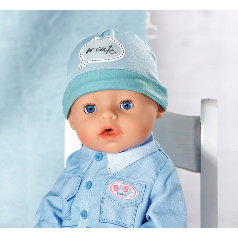 Laad de afbeelding in de Gallery-viewer, Baby Born Outfit Jeans Overal
