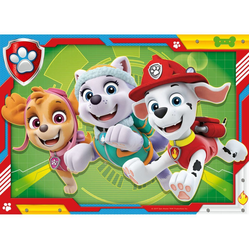 Laad de afbeelding in de Gallery-viewer, Ravensburger Puzzel Paw Patrol 4X42 Stukjes
