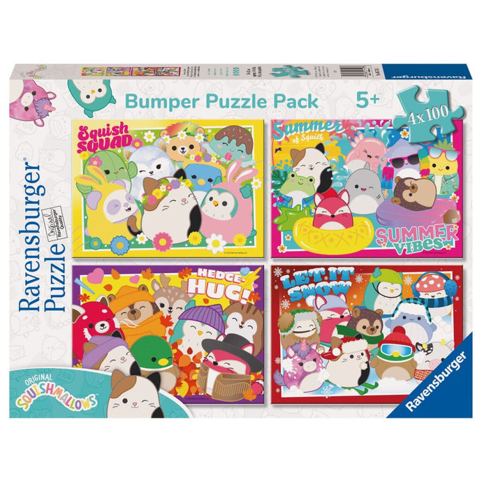 Ravensburger 4In1 Puzzel Squishmallows 4X100 Stukjes