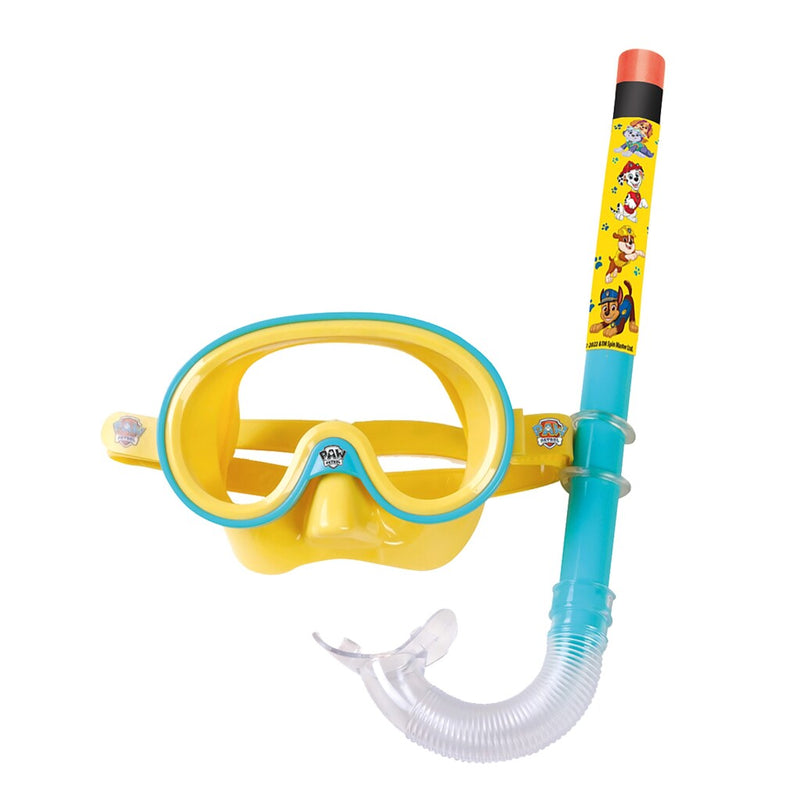 Laad de afbeelding in de Gallery-viewer, Paw Patrol Kinder Snorkelset Blauw/Geel
