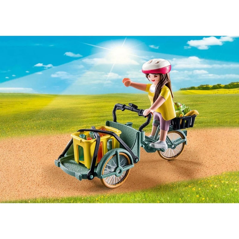 Laad de afbeelding in de Gallery-viewer, Playmobil 71306 Country Bakfiets
