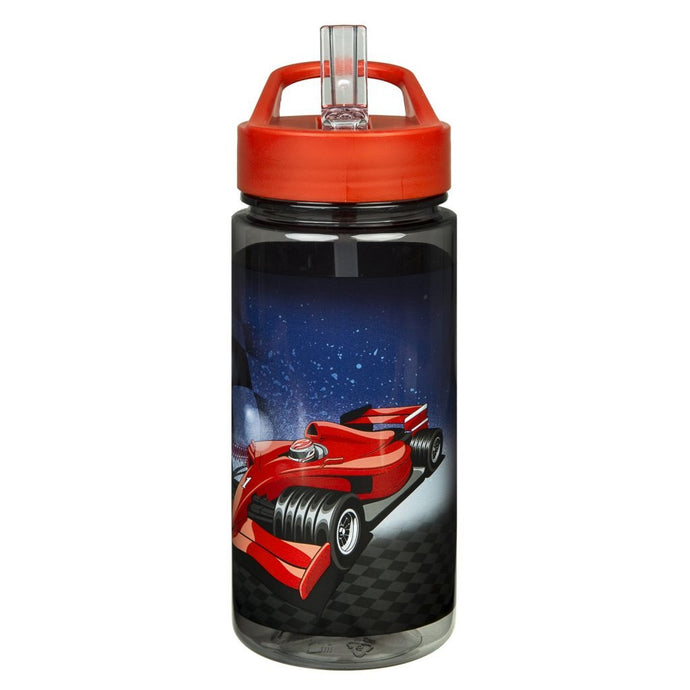 Scooli Drinkfles Speed Racer 500 Ml Rood/Zwart