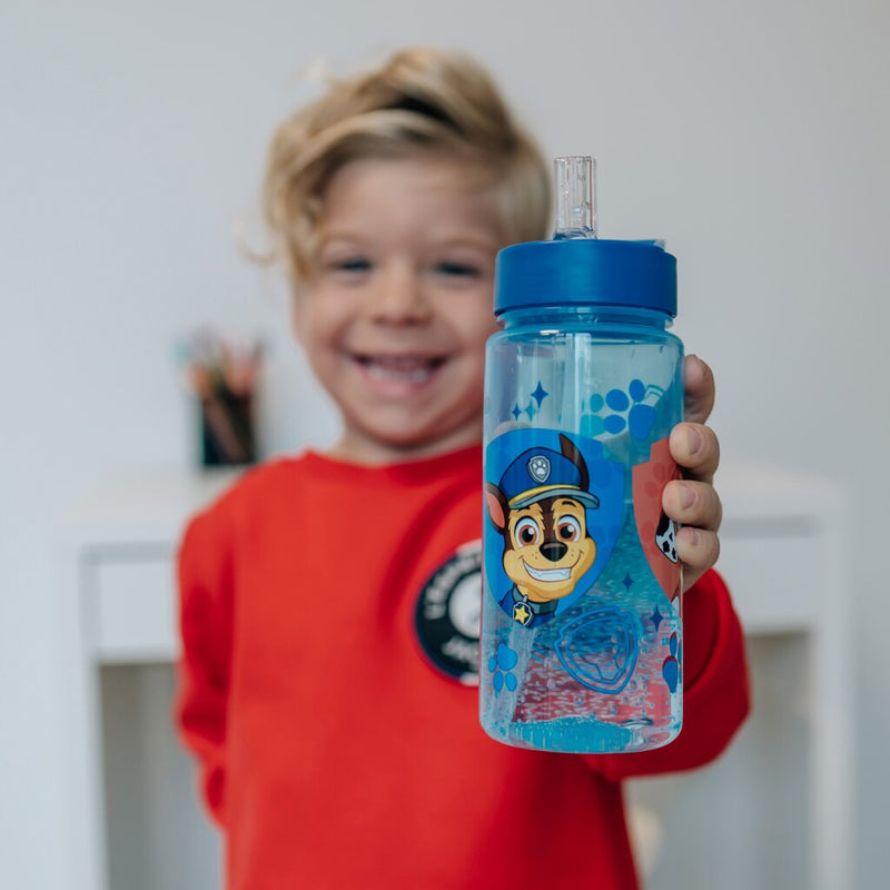 Laad de afbeelding in de Gallery-viewer, Paw Patrol Drinkfles 500 Ml Blauw/Transparant
