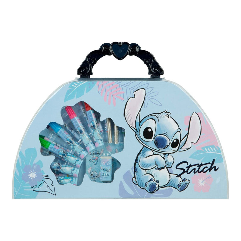 Laad de afbeelding in de Gallery-viewer, Disney Stitch Kleurkoffer 51-Delig
