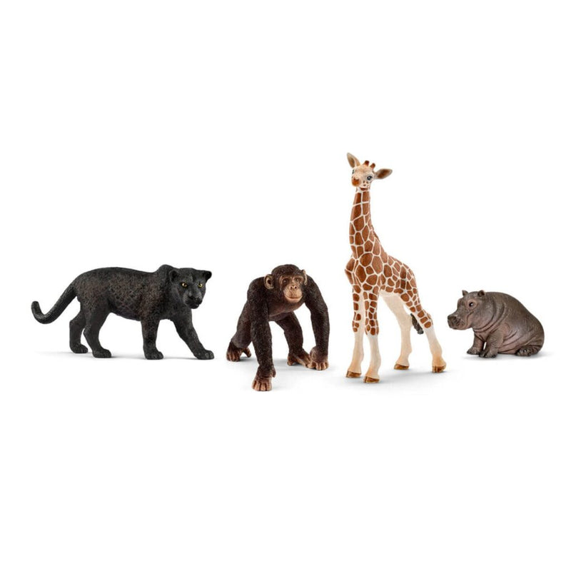 Laad de afbeelding in de Gallery-viewer, Schleich Wild Life Dieren 4 Stuks
