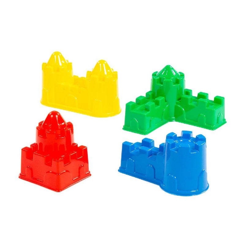 Laad de afbeelding in de Gallery-viewer, Basic Kasteel Zandvormen 4 Stuks
