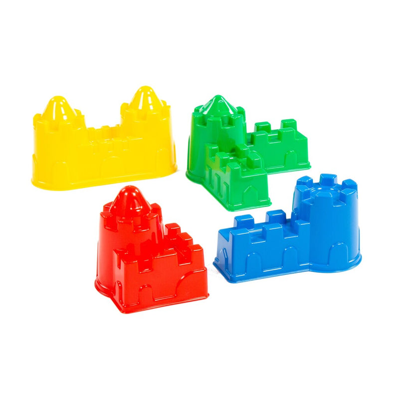 Laad de afbeelding in de Gallery-viewer, Basic Kasteel Zandvormen 4 Stuks
