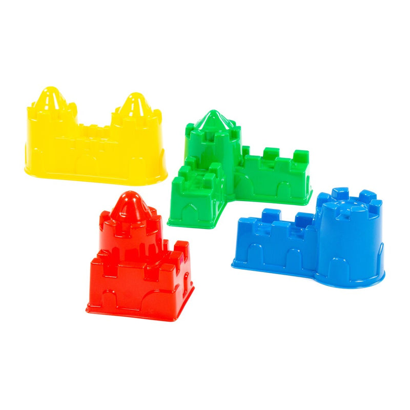 Laad de afbeelding in de Gallery-viewer, Basic Kasteel Zandvormen 4 Stuks
