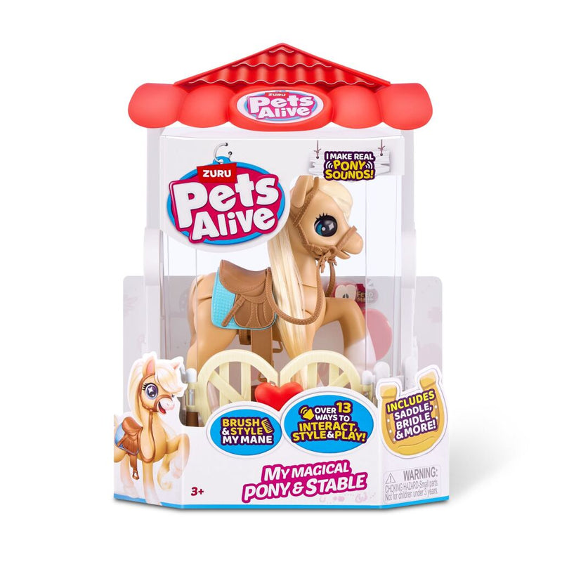 Laad de afbeelding in de Gallery-viewer, Zuru Pets Alive Pony + Geluid

