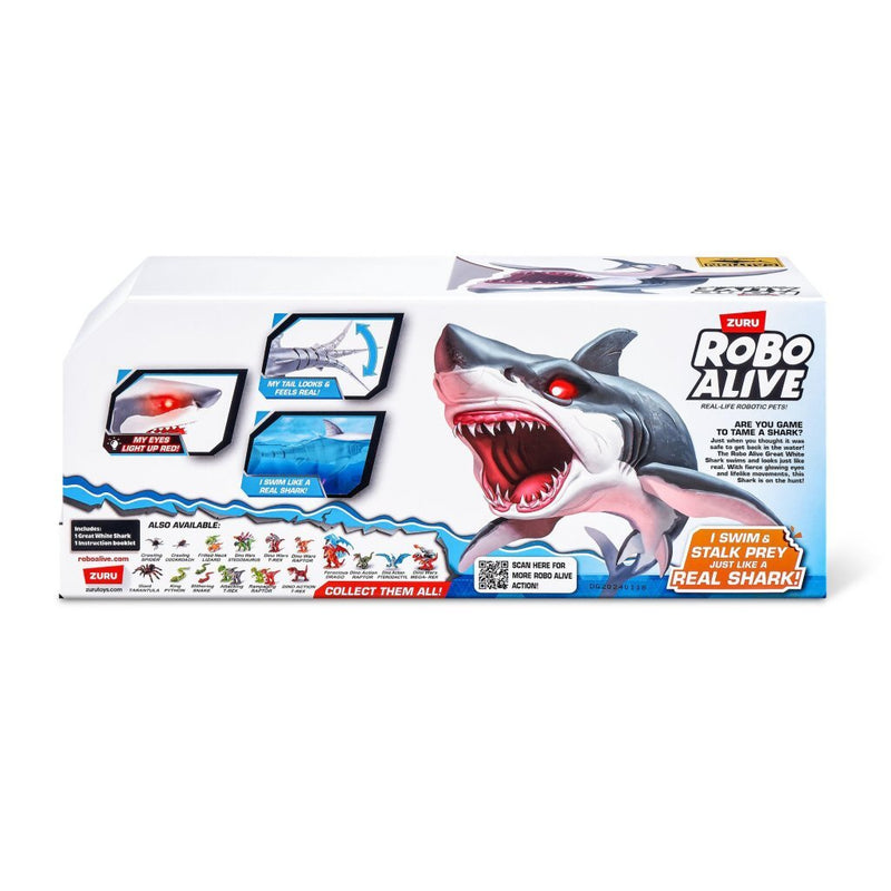 Laad de afbeelding in de Gallery-viewer, Zuru Robo Alive Haai + Licht 40 Cm
