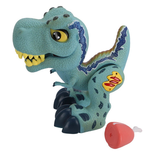 Overige Merken Dinobase Monster Dino + Licht En Geluid Blauw