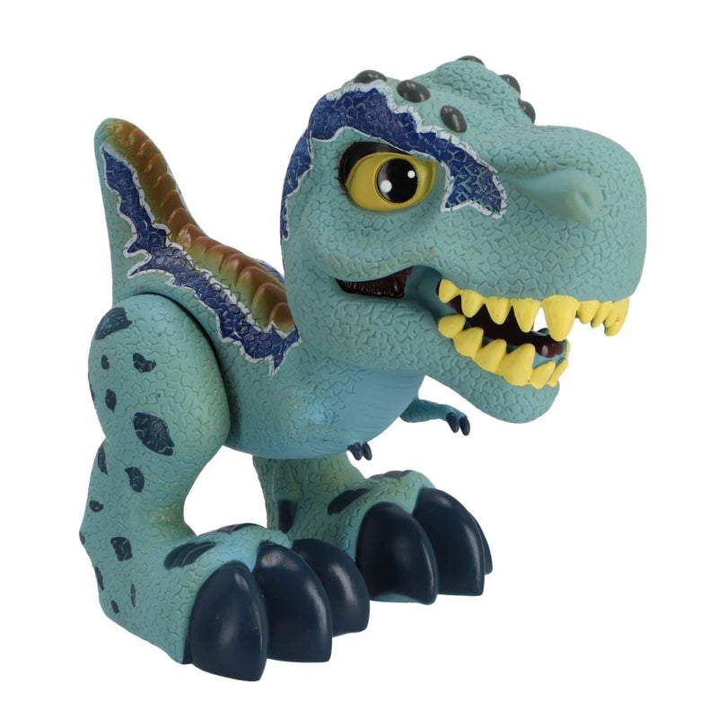 Laad de afbeelding in de Gallery-viewer, Overige Merken Dinobase Monster Dino + Licht En Geluid Blauw
