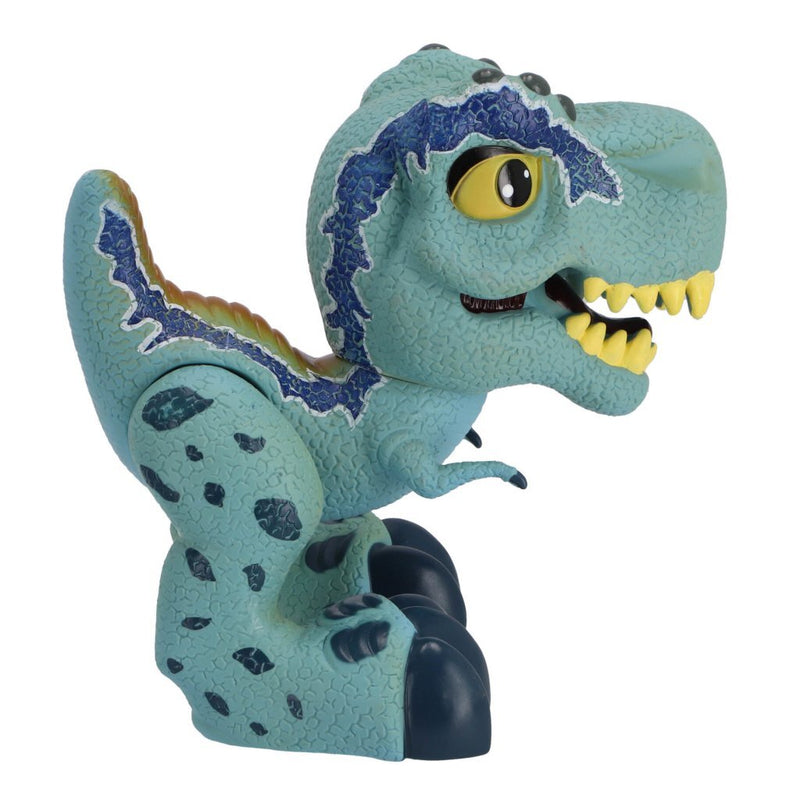 Laad de afbeelding in de Gallery-viewer, Overige Merken Dinobase Monster Dino + Licht En Geluid Blauw
