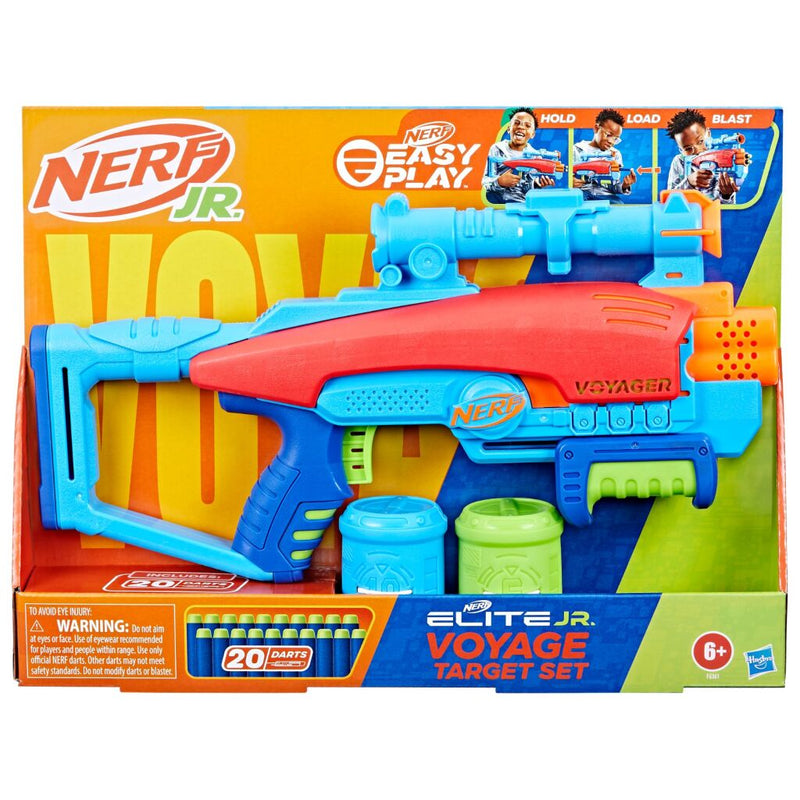 Laad de afbeelding in de Gallery-viewer, Nerf Junior Elite Voyage Target Set + 20 Darts
