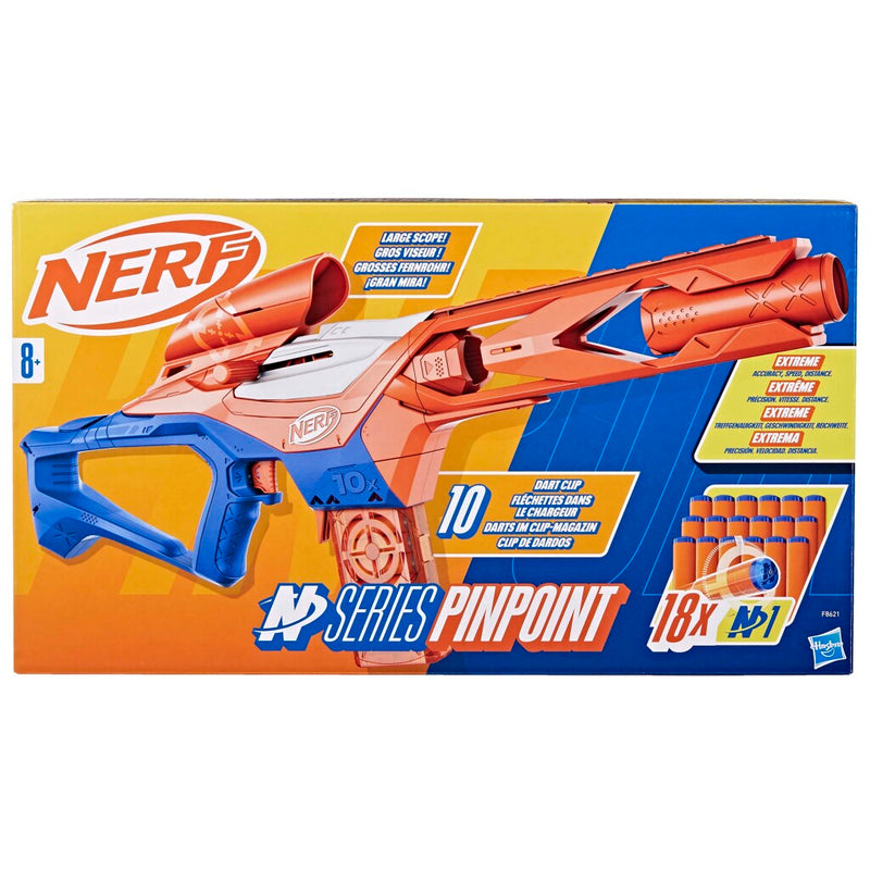 Laad de afbeelding in de Gallery-viewer, Nerf N Series Pinpoint Blaster + 18 Darts
